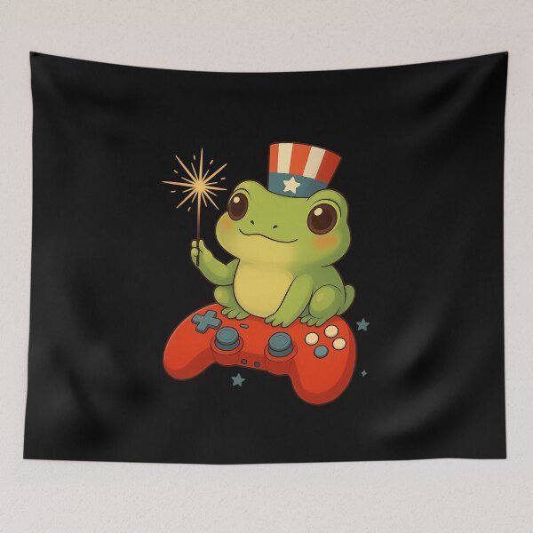 Item preview, Little Firecracker Frog designed and sold by Josie37.