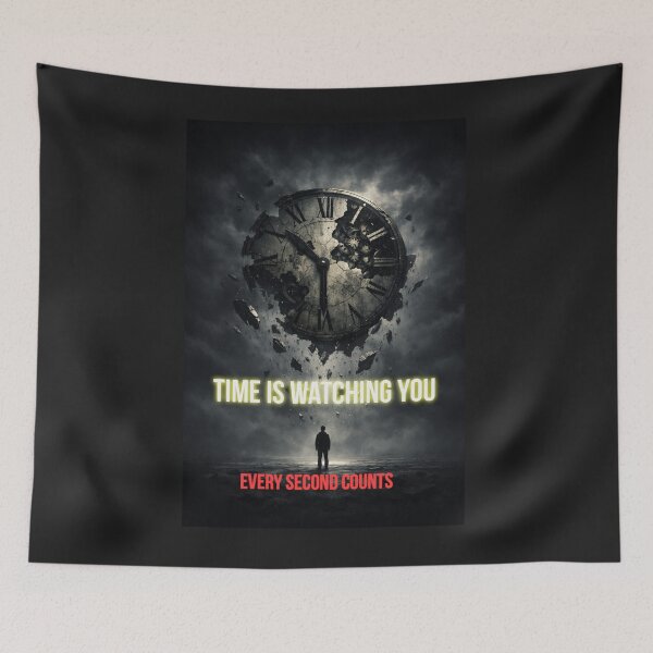 Item preview, Time Is Watching You | Every Second Counts Motivation Shirt designed and sold by PRINTNESTWEARCO.