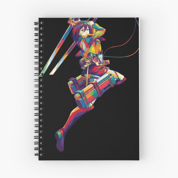 Item preview, Mikasa Ackerman Wpap Pop Art designed and sold by sandrahofer-art.