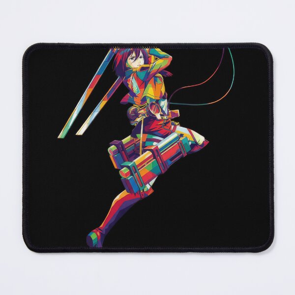 Item preview, Mikasa Ackerman Wpap Pop Art designed and sold by sandrahofer-art.