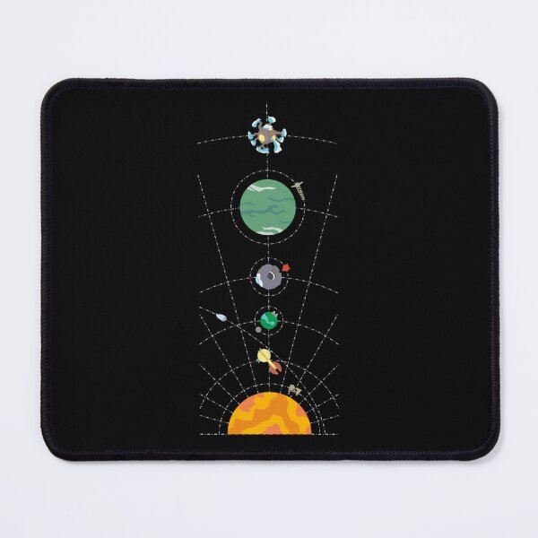 Item preview, Outer Wilds Hearthian System Map designed and sold by Grumpy Greenie.