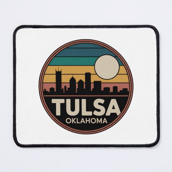 Item preview, Tulsa Oklahoma: Sunset Skyline designed and sold by CircinusStore.