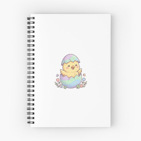 Item preview, Adorable Kawaii Hatching Chick in Easter Egg Sticker designed and sold by nikita021.