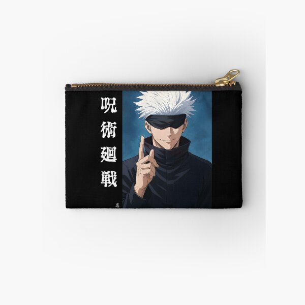 Item preview, Blindfolded White‑Haired Anime Sorcerer designed and sold by aztra-art.