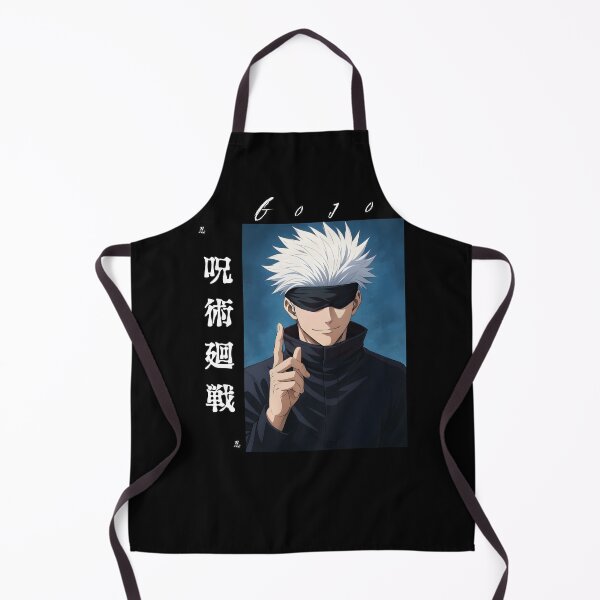Item preview, Blindfolded White‑Haired Anime Sorcerer designed and sold by aztra-art.
