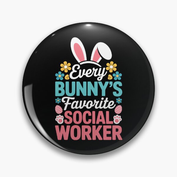 Item preview, Every Bunny's Favorite Social Worker Easter Day designed and sold by PunkNation-Arts.