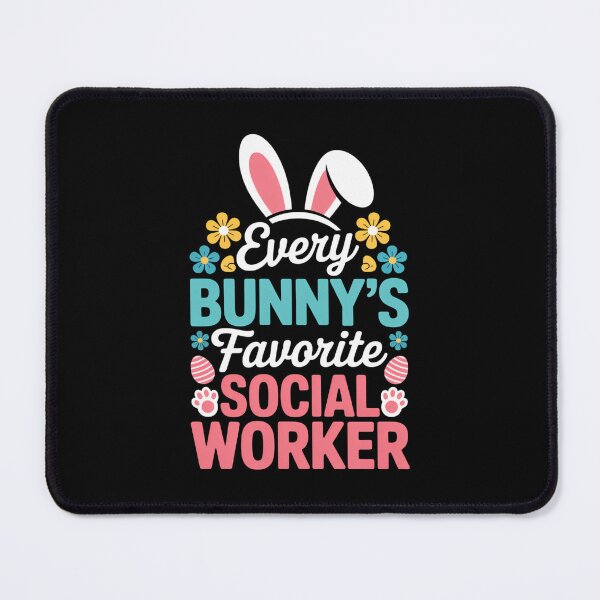 Item preview, Every Bunny's Favorite Social Worker Easter Day designed and sold by PunkNation-Arts.