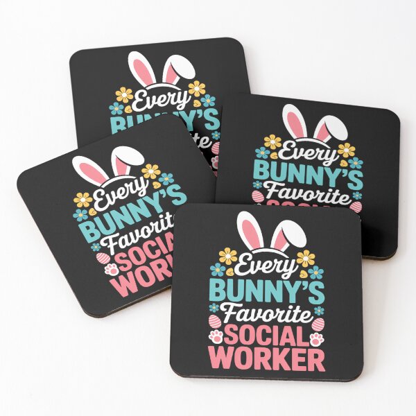 Item preview, Every Bunny's Favorite Social Worker Easter Day designed and sold by PunkNation-Arts.