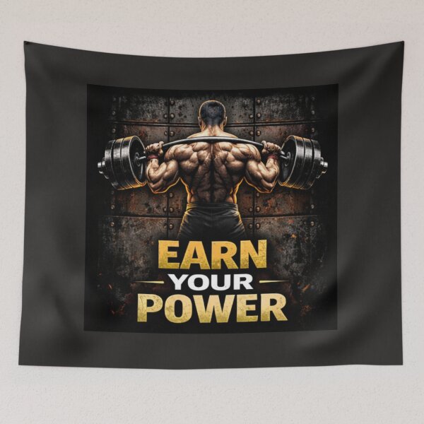 Item preview, EARN YOUR POWER designed and sold by SilentRep.