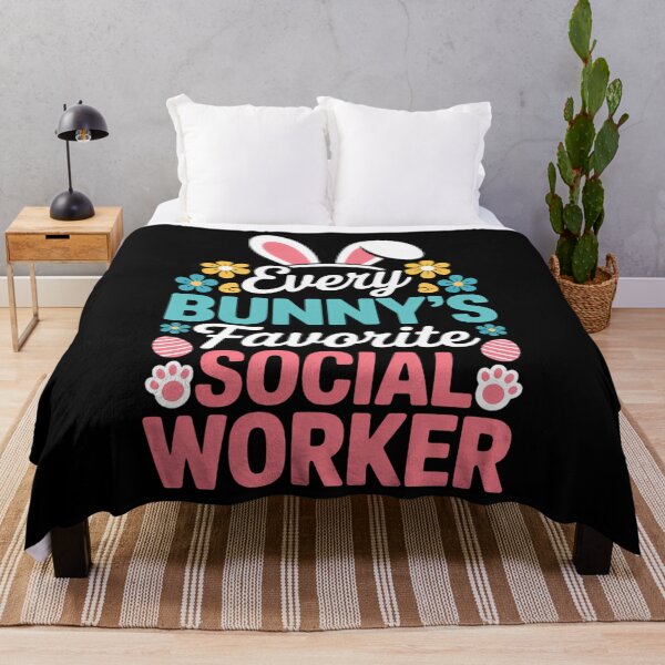 Item preview, Every Bunny's Favorite Social Worker Easter Day designed and sold by PunkNation-Arts.