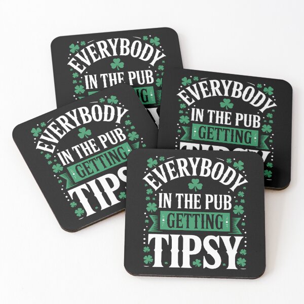 Item preview, Everybody In The Pub Getting Tipsy St. Patrick's Day designed and sold by PunkNation-Arts.