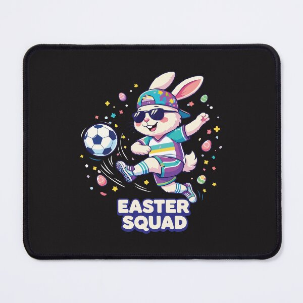 Item preview, Soccer Easter Bunny Eggs Kids Funny Easter Soccer Boy Player Gift designed and sold by kiralynstration.