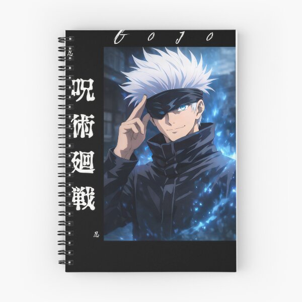 Item preview, Blindfolded White‑Haired Anime Sorcerer designed and sold by aztra-art.