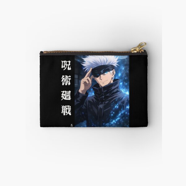 Item preview, Blindfolded White‑Haired Anime Sorcerer designed and sold by aztra-art.