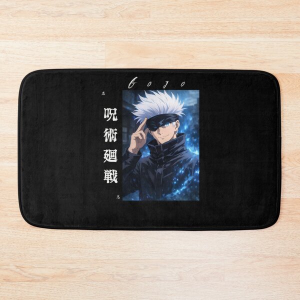 Item preview, Blindfolded White‑Haired Anime Sorcerer designed and sold by aztra-art.