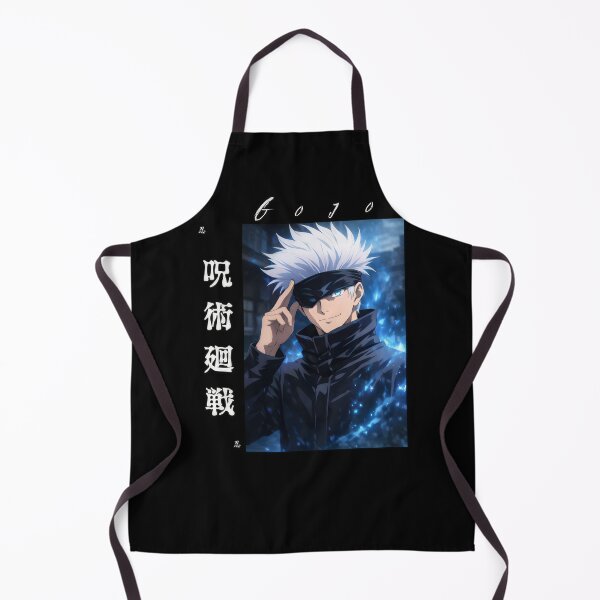 Item preview, Blindfolded White‑Haired Anime Sorcerer designed and sold by aztra-art.
