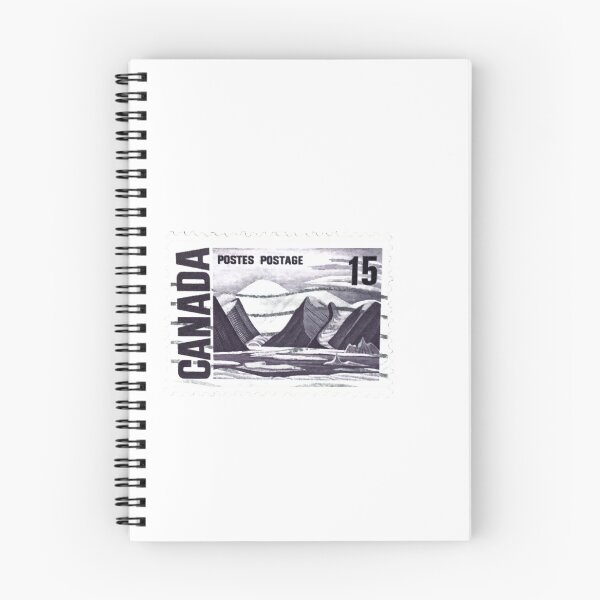 Item preview, Canadian Canada Mountains Vintage Postage Stamp designed and sold by red-amber65.