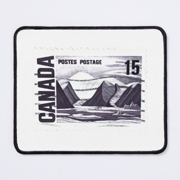 Item preview, Canadian Canada Mountains Vintage Postage Stamp designed and sold by red-amber65.