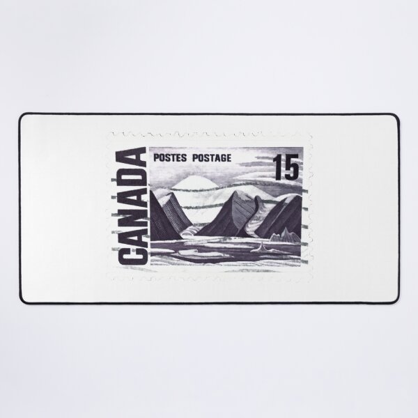 Item preview, Canadian Canada Mountains Vintage Postage Stamp designed and sold by red-amber65.