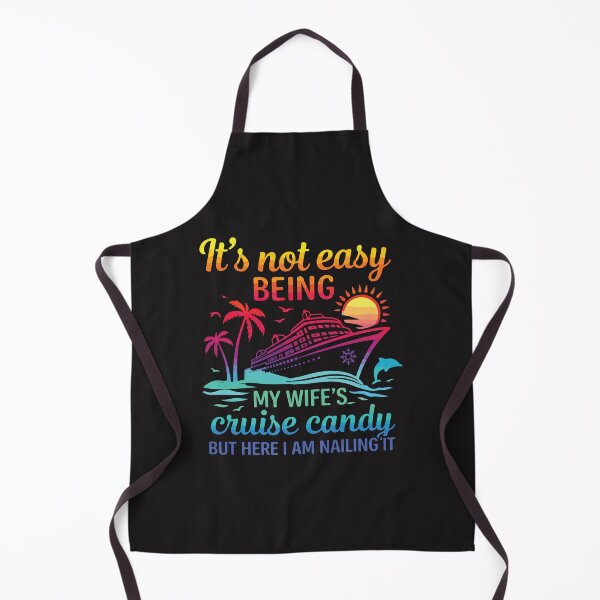 Item preview, It’s Not Easy Being My Wife’s Cruise Candy Funny Husband Cruise Matching Couple Gift designed and sold by kiralynstration.