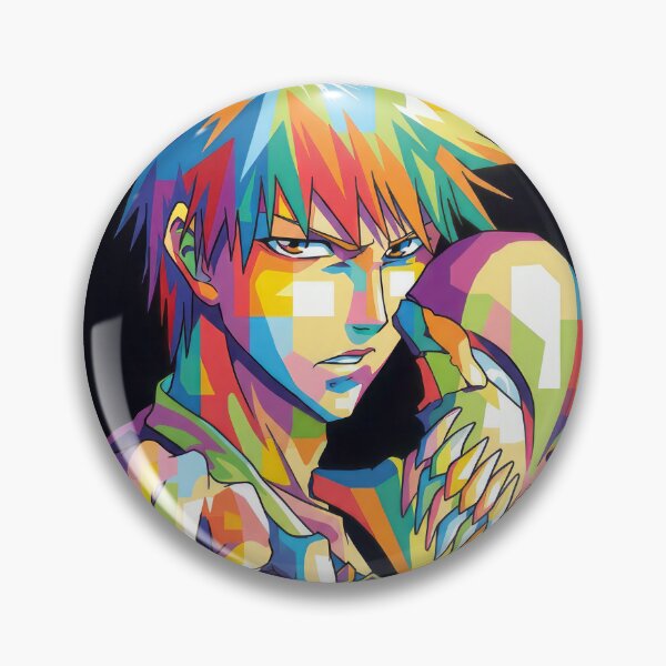 Item preview, Ichigo Kurosaki Pop Art designed and sold by sandrahofer-art.