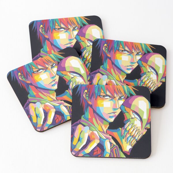 Item preview, Ichigo Kurosaki Pop Art designed and sold by sandrahofer-art.