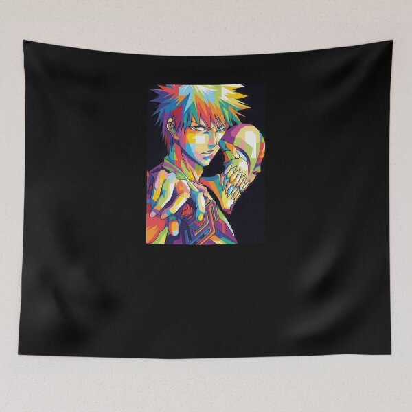 Item preview, Ichigo Kurosaki Pop Art designed and sold by sandrahofer-art.