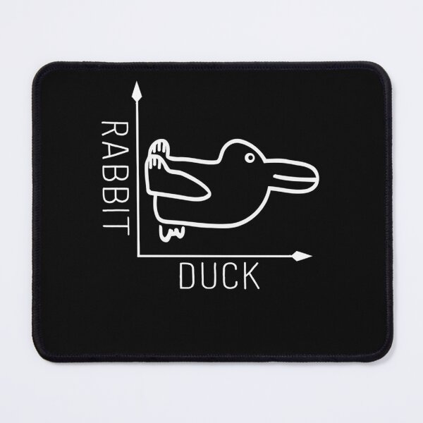 Item preview, Wittgenstein Rabbit Duck Illusion designed and sold by Grumpy Greenie.