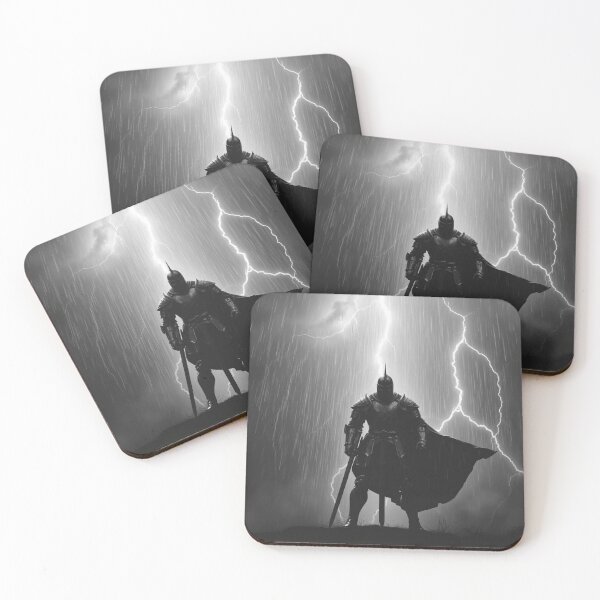 Item preview, Dark Knight in Thunderstorm Rain Lightning Armor designed and sold by EllDAV777.