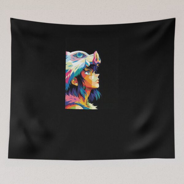Item preview, Inosuke Hashibira Wpap Art designed and sold by sandrahofer-art.
