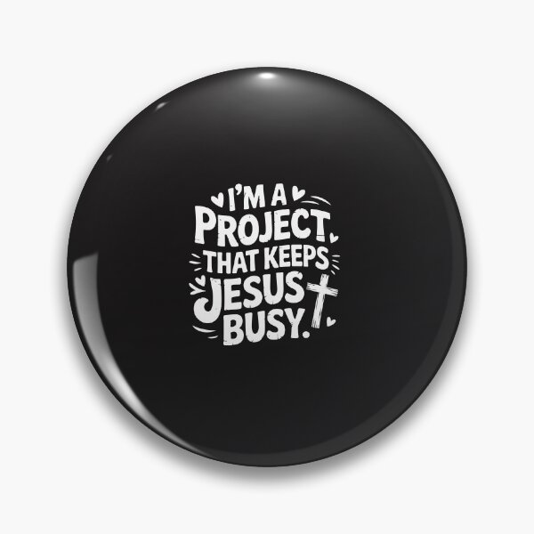 Item preview, I’m A Project That Keeps Jesus Busy Christian Gift Funny Faith Women Inspirational designed and sold by kiralynstration.