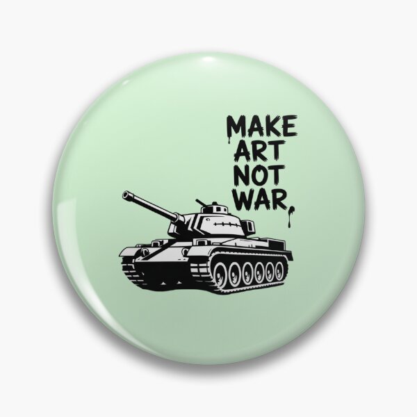 Item preview, Tank - Make Art, Not War designed and sold by 123ks.