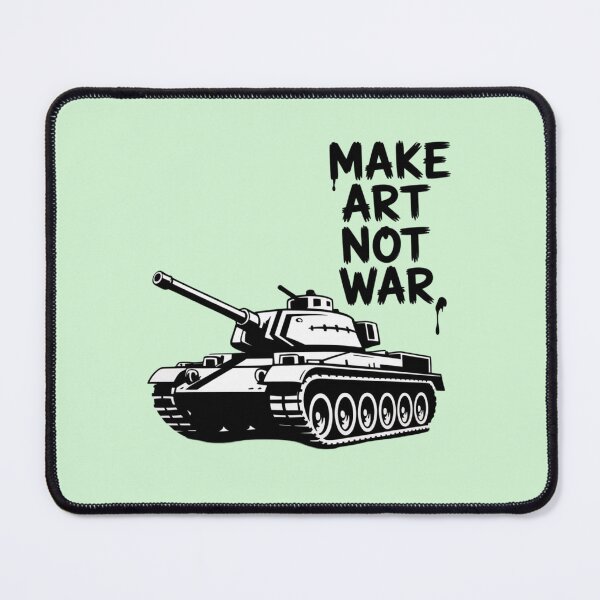 Item preview, Tank - Make Art, Not War designed and sold by 123ks.