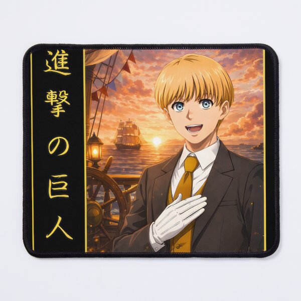 Item preview, Dapper Anime Boy in Vintage Suit Eating Ice Cream designed and sold by aztra-art.