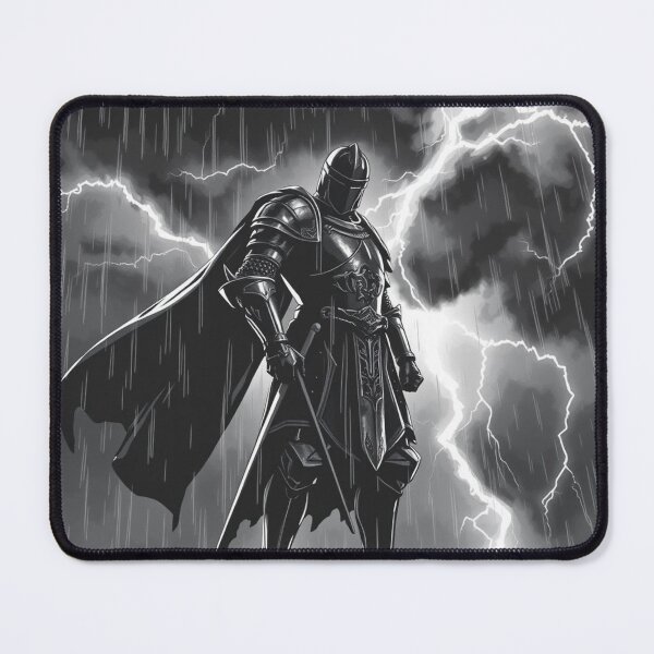 Item preview, Dark Fantasy Knight in Storm Lightning Armor designed and sold by EllDAV777.