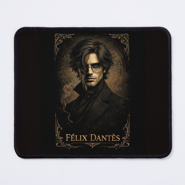Item preview, Félix Dantès – Montmartre 1893 – Victorian Gothic Portrait designed and sold by Beaurozier.
