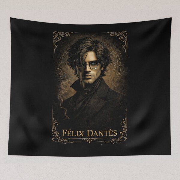 Item preview, Félix Dantès – Montmartre 1893 – Victorian Gothic Portrait designed and sold by Beaurozier.