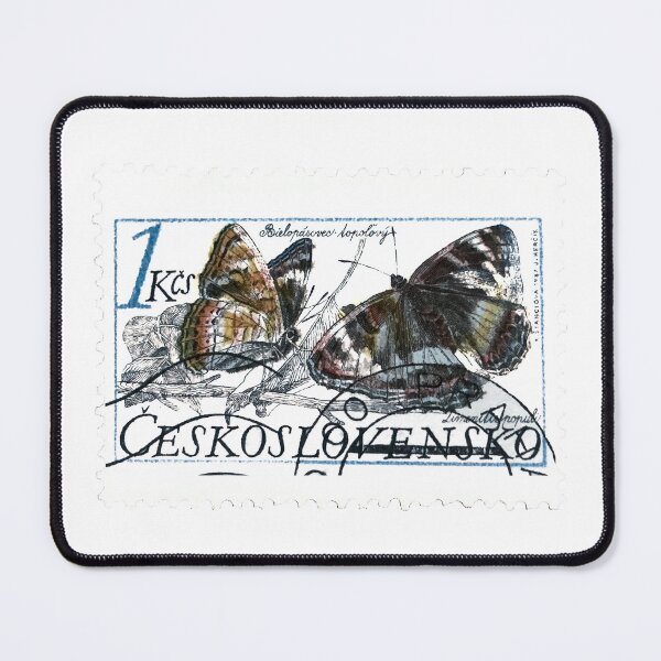 Item preview, Czech Czechoslovakia Butterflies Vintage Postage Stamp designed and sold by red-amber65.