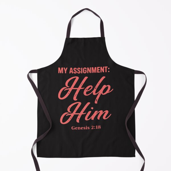 Item preview, My Assignment Is To Help Him Genesis 2:18 Christian Wife Faith Biblical Quote designed and sold by kiralynstration.