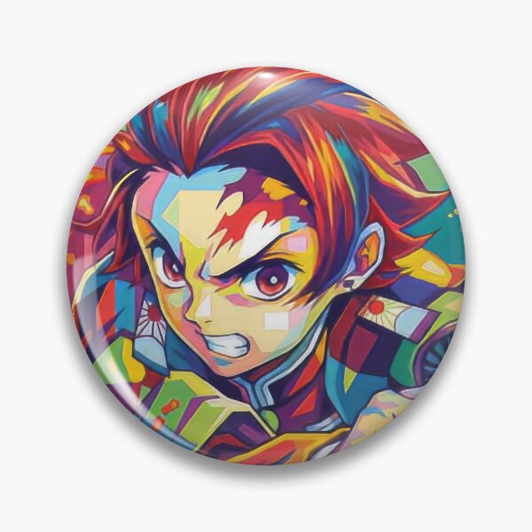 Item preview, Tanjiro Kamado Wpap Art designed and sold by sandrahofer-art.