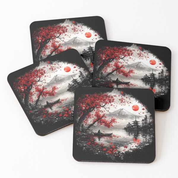 Item preview, Serene japanese scenery designed and sold by Grav1n.