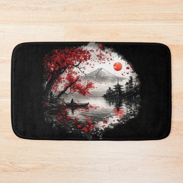Item preview, Serene japanese scenery designed and sold by Grav1n.