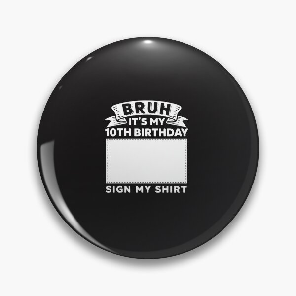 Artikelvorschau, Hey, ich hab 10 Geburtstag! Schreib auf mein T-Shirt! Lustiges Geschenk für 10-Jährige entworfen und verkauft von kiralynstration.