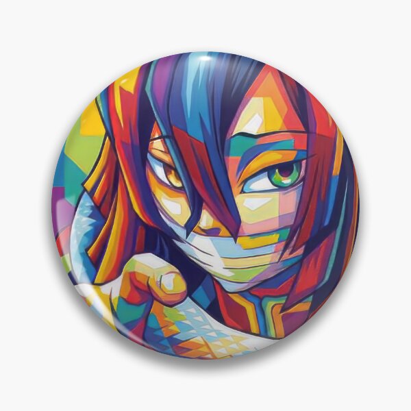 Item preview, Obanai Iguro Wpap Pop Art designed and sold by sandrahofer-art.