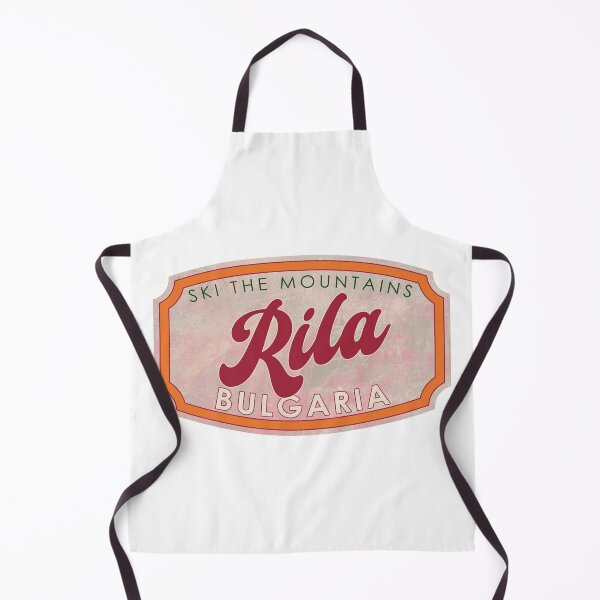 Item preview, Rila, Bulgaria, Ski, textured skiing badge designed and sold by Wanderful-roads.