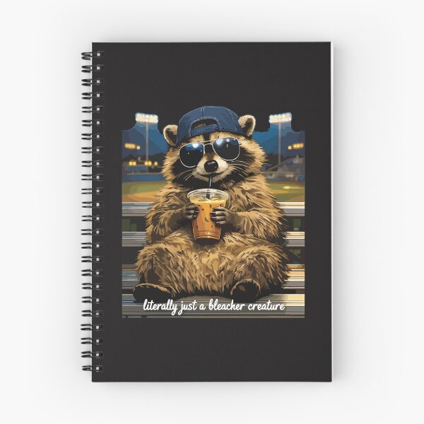Item preview, Literally Just A Bleacher Creature Funny Baseball Mom Game Day Raccoon Gift designed and sold by kiralynstration.