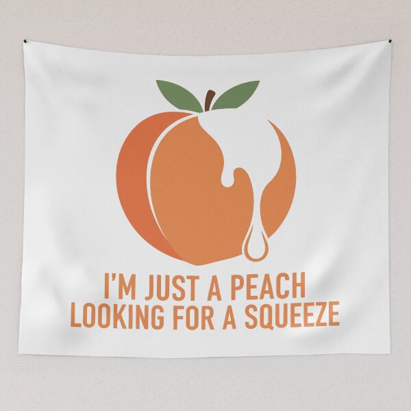 Item preview, Just A Peach designed and sold by Amir Faysal.