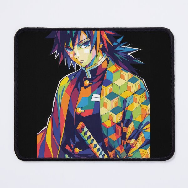 Item preview, Giyu Tomioka Demon Slayer Pop Art designed and sold by sandrahofer-art.
