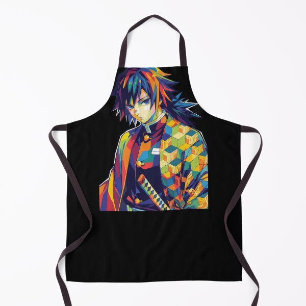 Item preview, Giyu Tomioka Demon Slayer Pop Art designed and sold by sandrahofer-art.