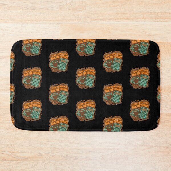 Item preview, I turn coffee into tax returns | Accountant designed and sold by SocialStaticz.